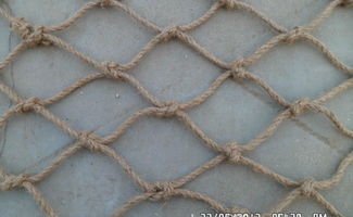 供应各种型号黄 麻绳网 , 定做各种 麻绳网 批发 供